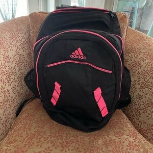 Adidas Black/Pink backpack sports Softball / Baseball Backpack